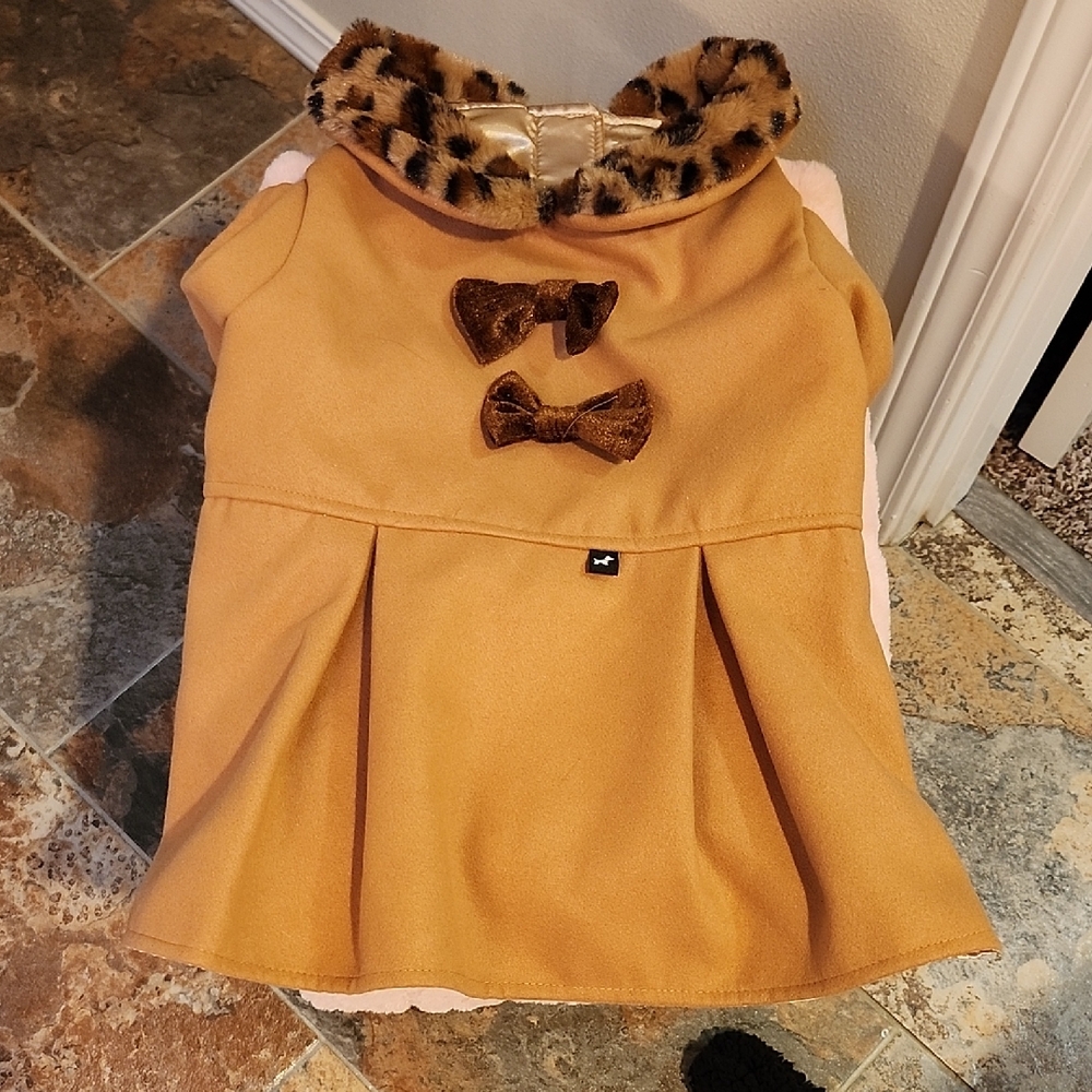 Tan Doggie Coat